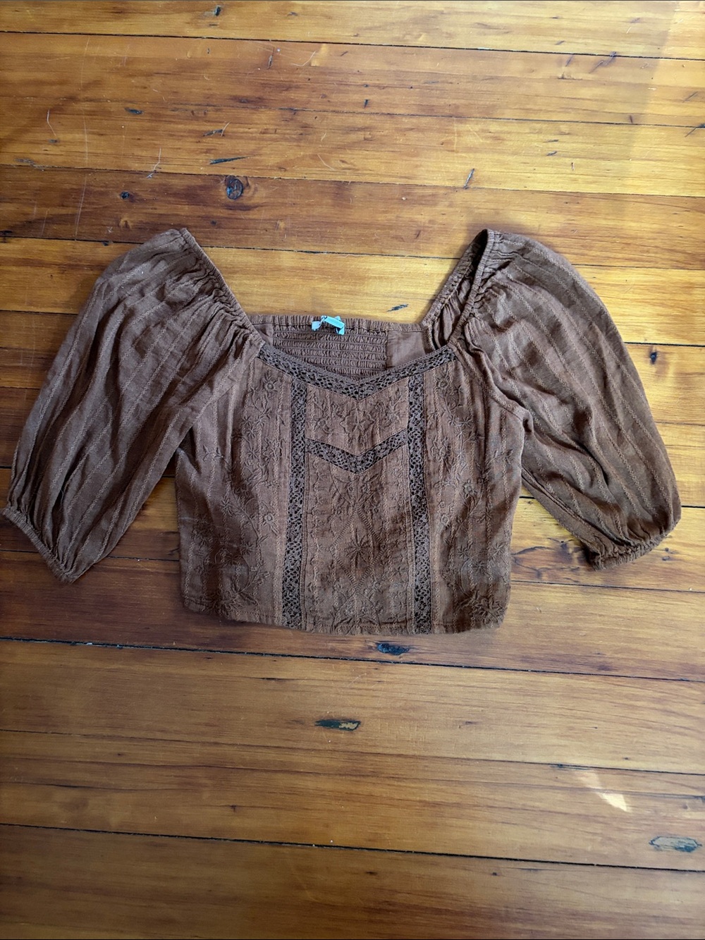 Brown American Eagle Blouse